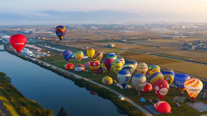 ○●佐賀観光●○佐賀バルーンフェスタと武雄温泉を巡る秋のドライブ旅